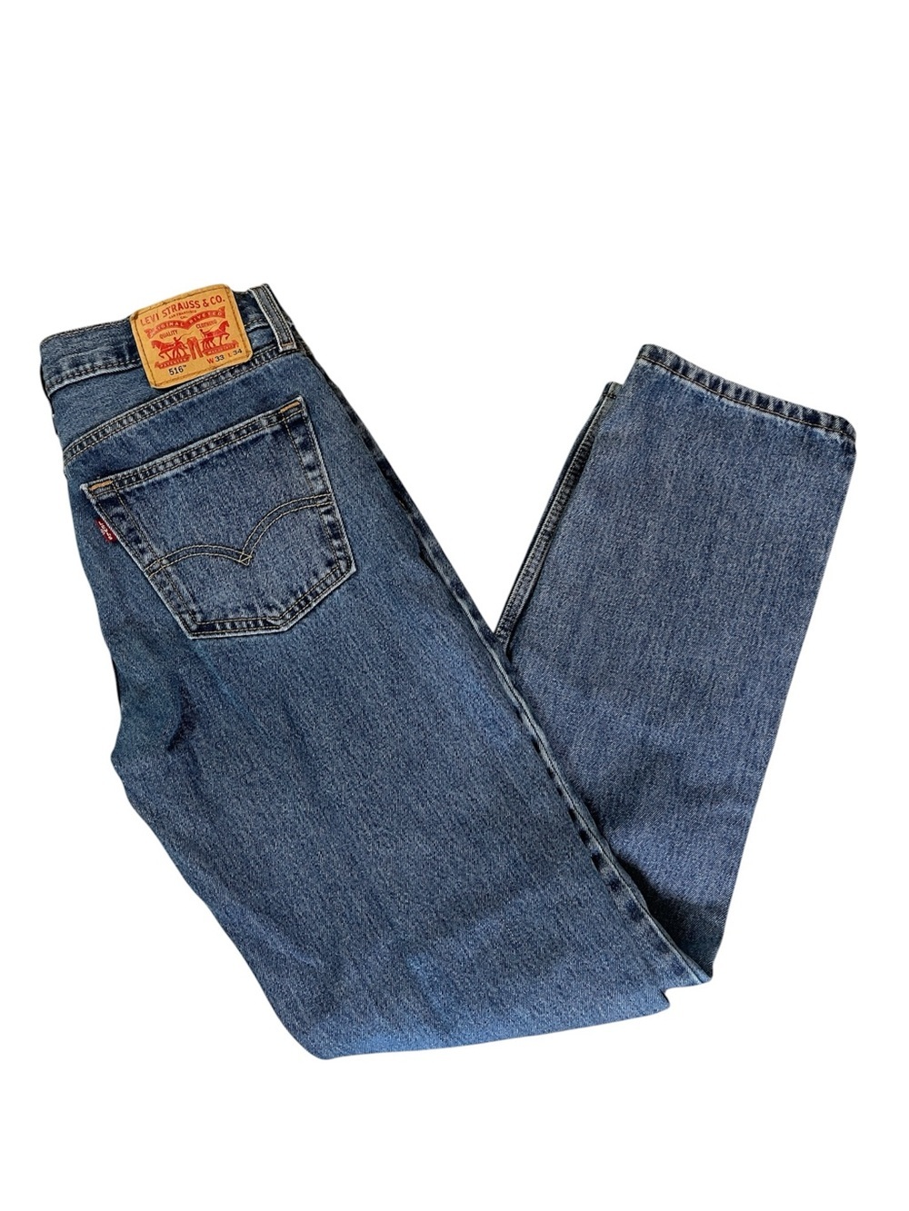 Levi's 516 Men's Blue Straight Jeans. 33x34 classic
Excellent condition